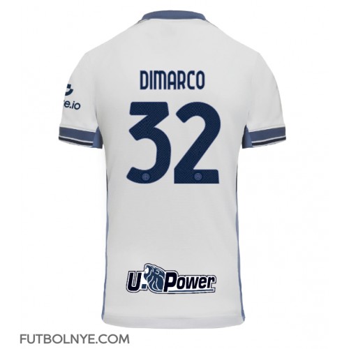 Camiseta Inter Milan Federico Dimarco #32 Visitante Equipación 2024-25 manga corta